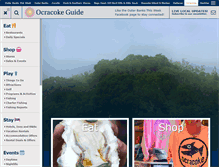 Tablet Screenshot of ocracokeguide.com